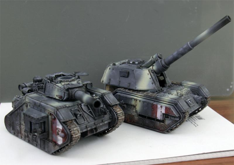 Painting Armageddon vehicles Steel Legion players, help a brother out